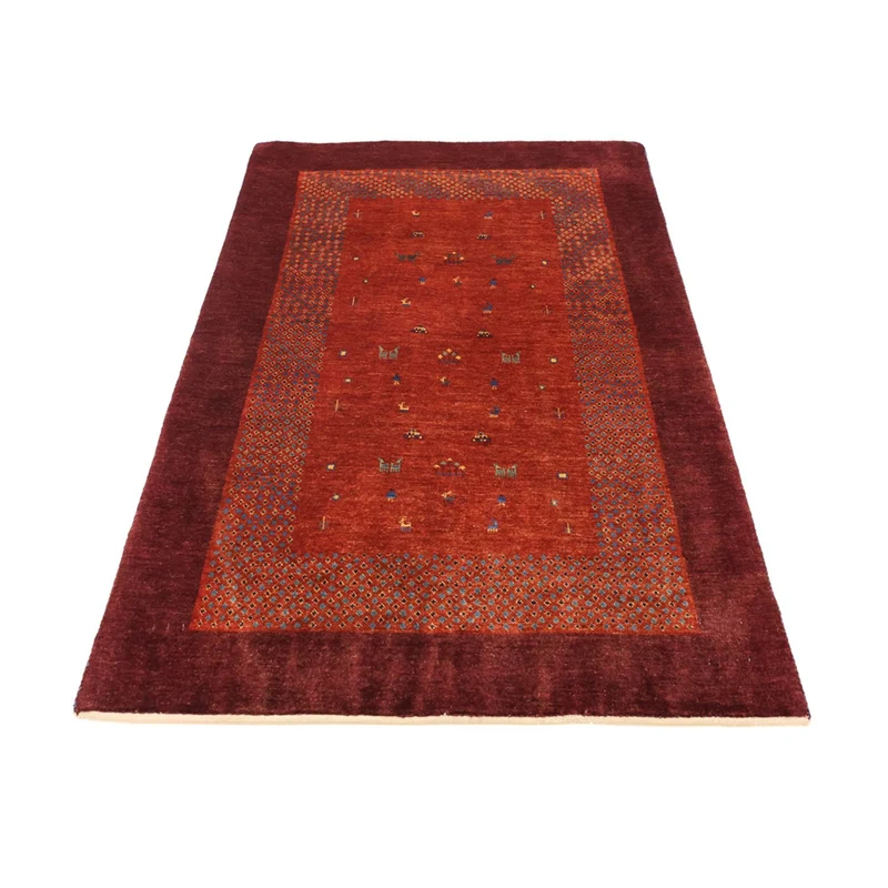 Kaschkuli Teppich 104x157cm - Perserteppich - rot
