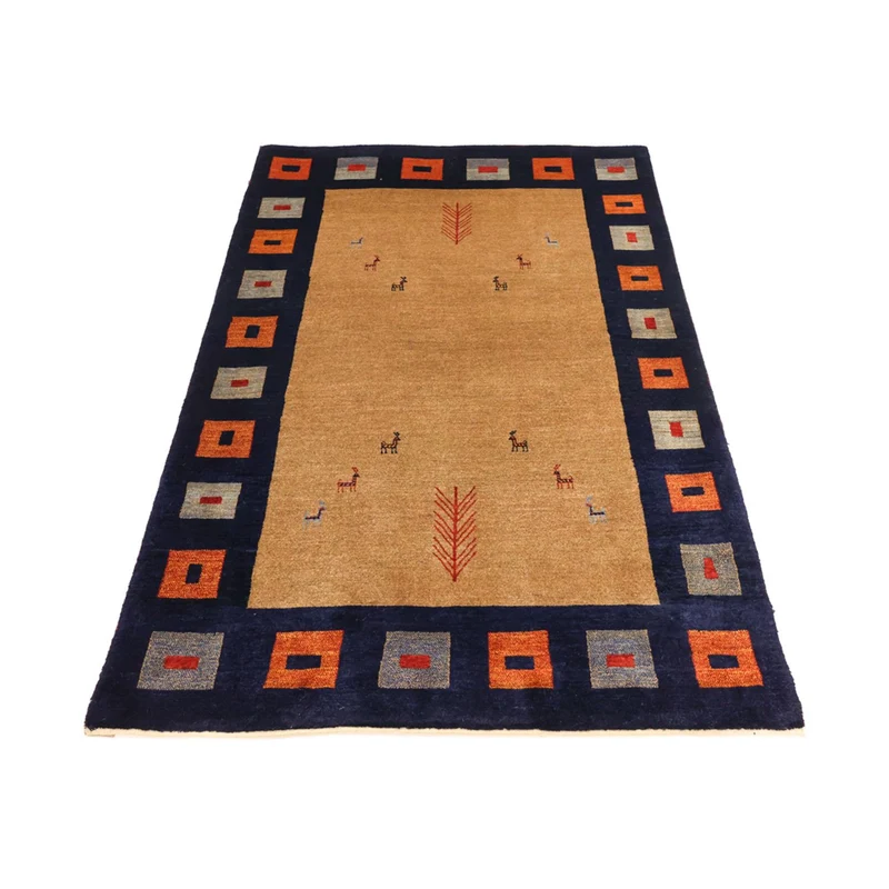 Loribaft Teppich Perser 105x156cm - Orientteppich - mehrfarbig