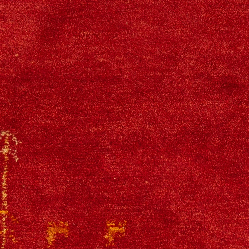 Loribaft Teppich Perser 85x126cm - Orientteppich - rot