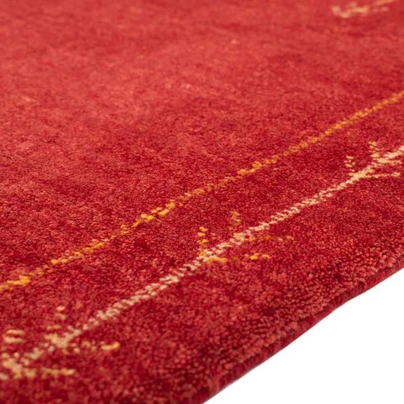 Loribaft Teppich Perser 85x126cm - Orientteppich - rot