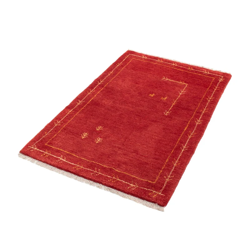 Loribaft Teppich Perser 85x126cm - Orientteppich - rot