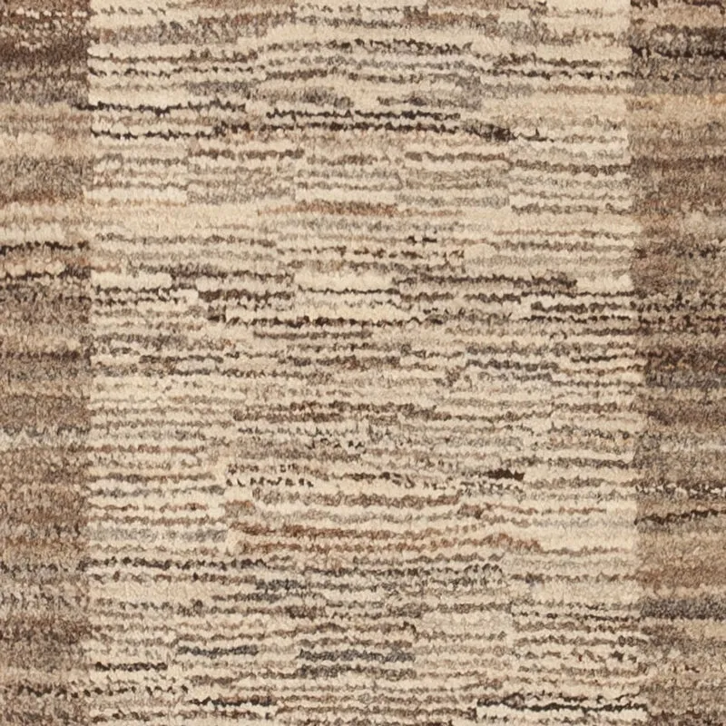 Gabbeh Persisch Teppich 76x122cm - Perserteppich Wollteppich - natur