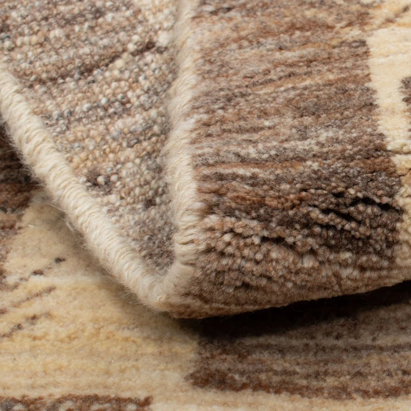 Loribaft Teppich Perser 72x137cm - Orientteppich - beige