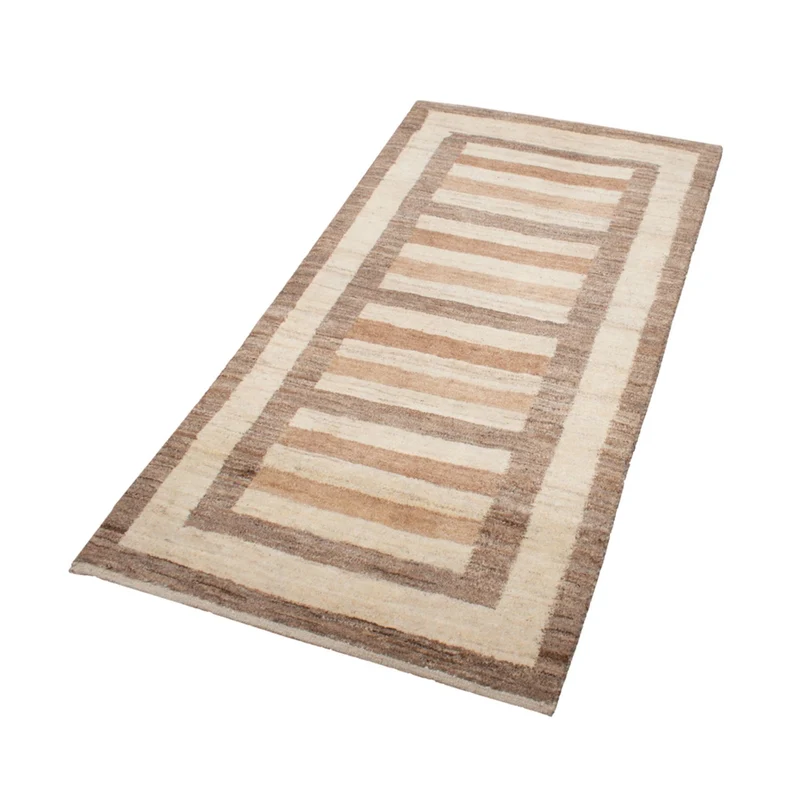 Loribaft Teppich Perser 72x139cm - Orientteppich - beige