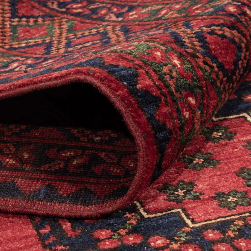 Afghan Teppich - Kunduz - 171 x 242 cm - rot