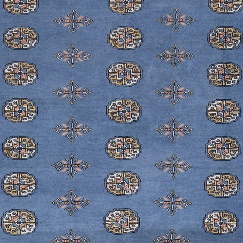 Buchara Teppich 207x315cm - Orientteppich - blau