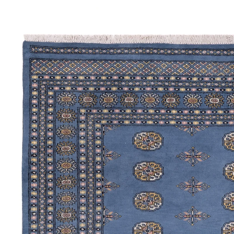 Buchara Teppich 207x315cm - Orientteppich - blau