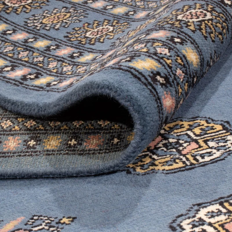 Buchara Teppich 207x315cm - Orientteppich - blau