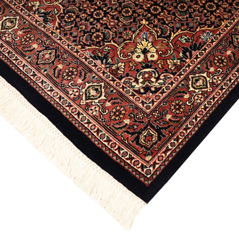 Bidjar Teppich 70x140cm - Perserteppich - dunkelrot