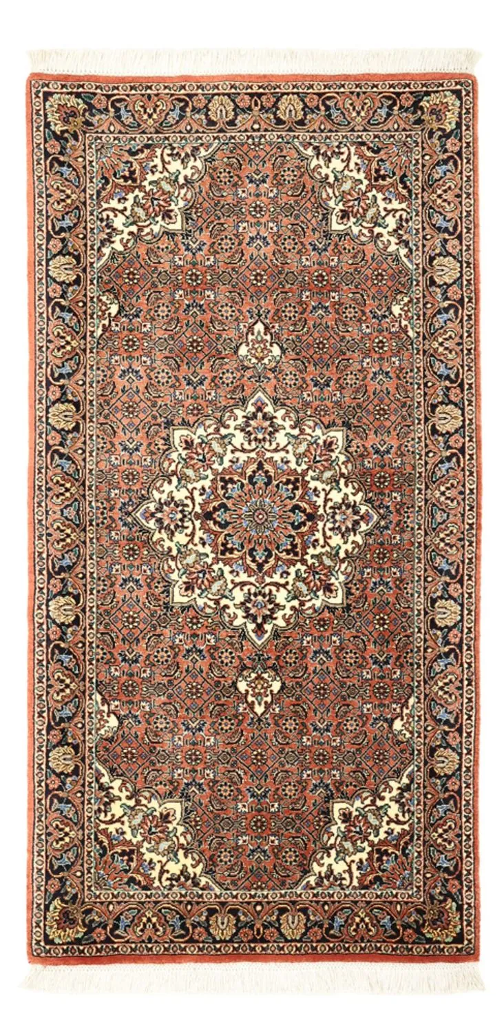 Bidjar Teppich 71x141cm - Perserteppich - dunkelrot