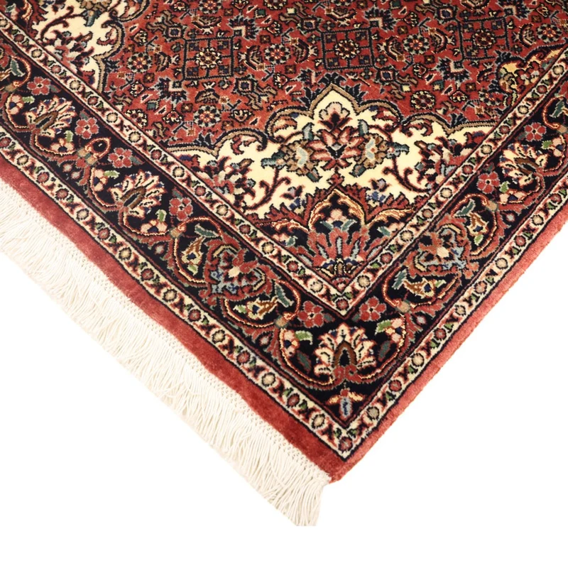Bidjar Teppich 69x148cm - Perserteppich - dunkelrot