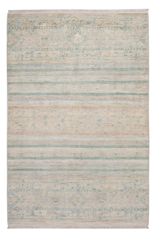 Shal Teppich 123x183cm - Orientteppich - beige