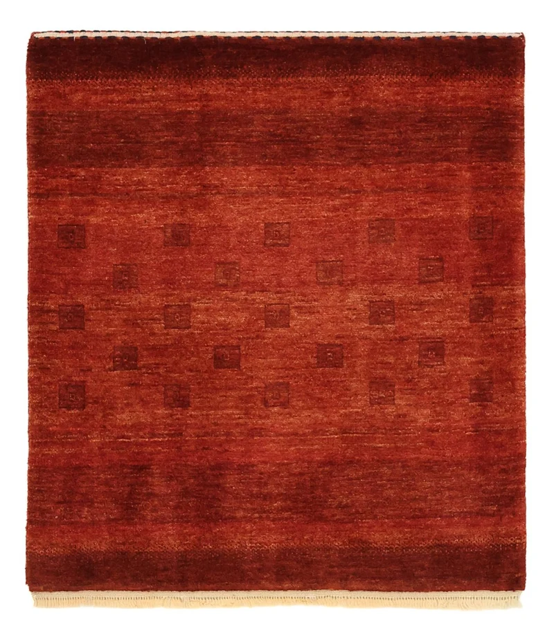 Kaschkuli Teppich 80x89cm - Perserteppich - rost