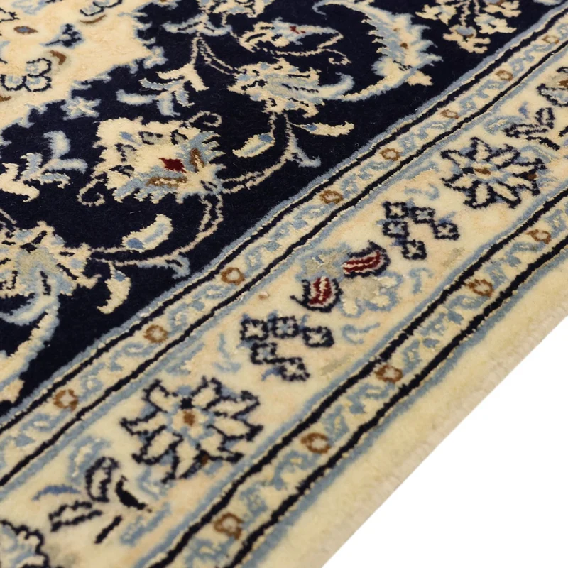 Nain - 9La Teppich 78x114cm - Perserteppich - dunkelblau