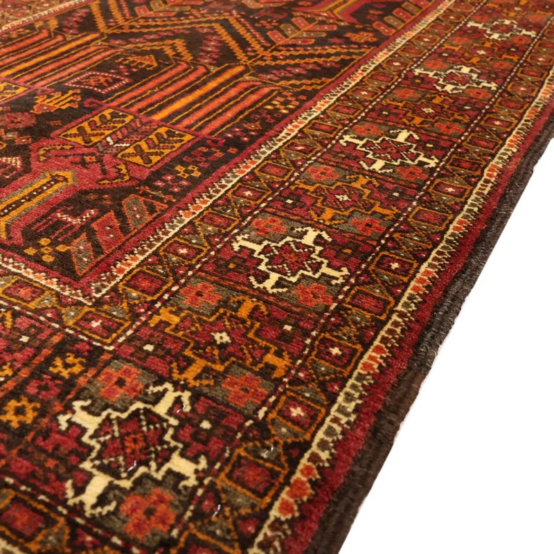 Belutsch Teppich 102x211cm - Orientteppich - mehrfarbig