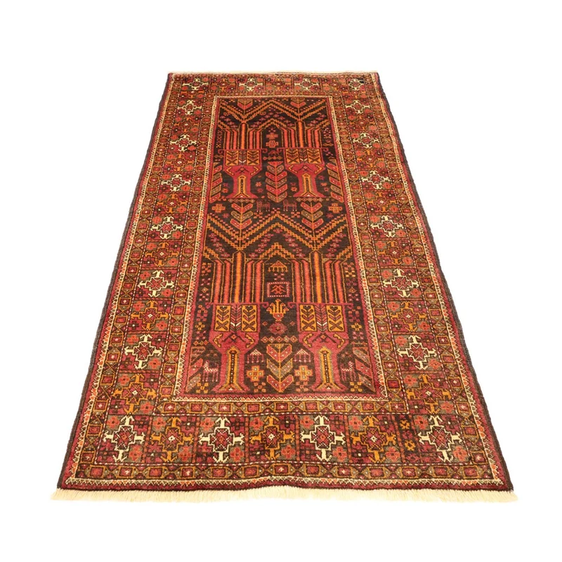Belutsch Teppich 102x211cm - Orientteppich - mehrfarbig