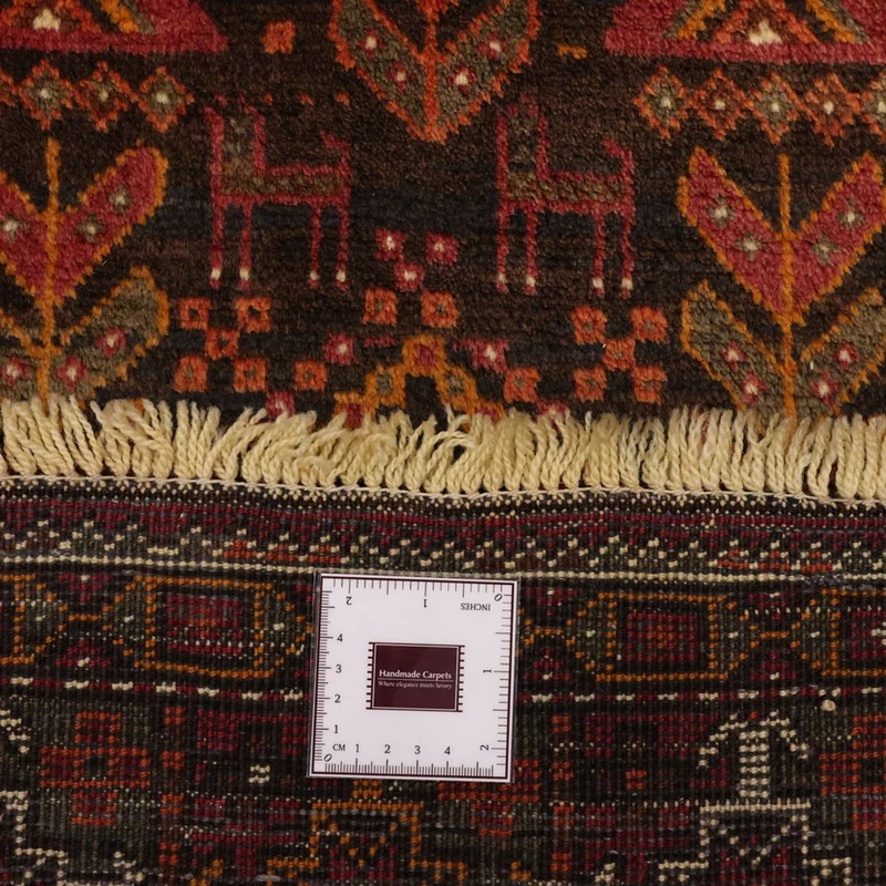Belutsch Teppich 102x211cm - Orientteppich - mehrfarbig