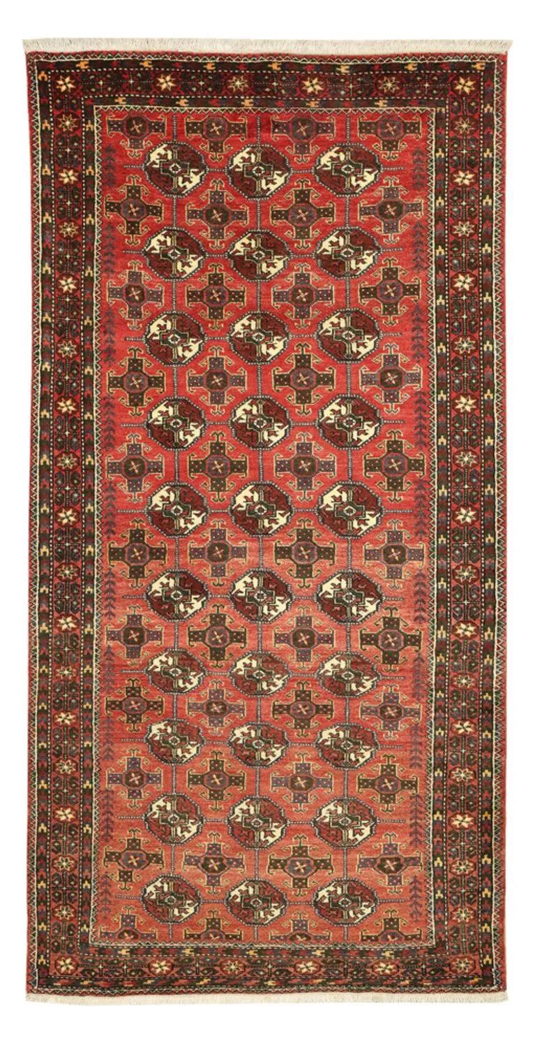 Belutsch Teppich 104x205cm - Orientteppich - rot