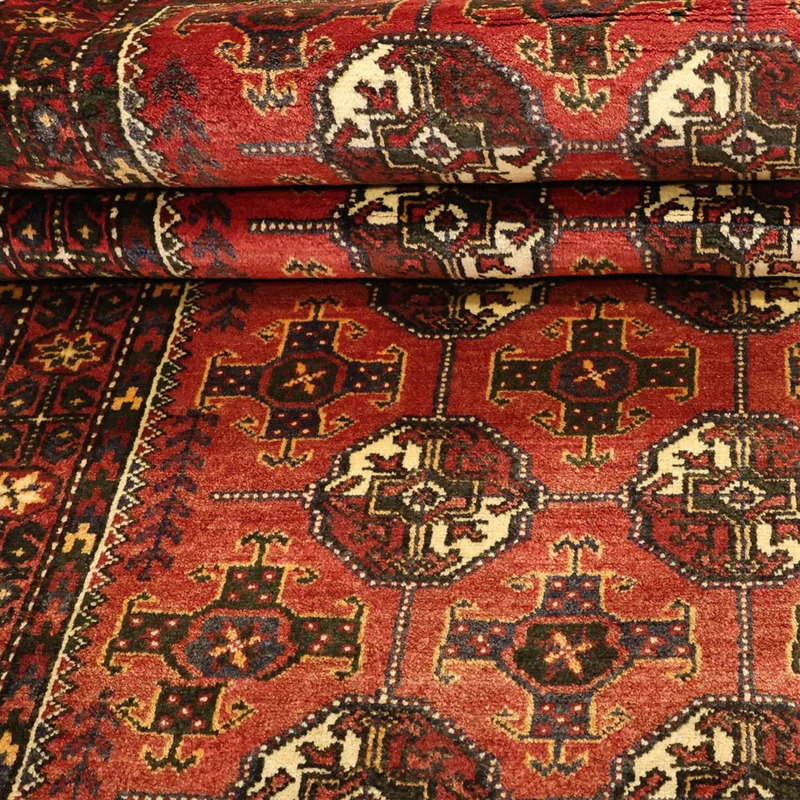 Belutsch Teppich 104x205cm - Orientteppich - rot