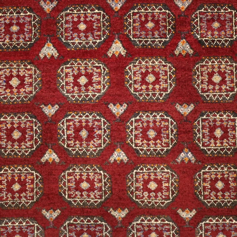 Belutsch Teppich 108x193cm - Orientteppich - dunkelrot