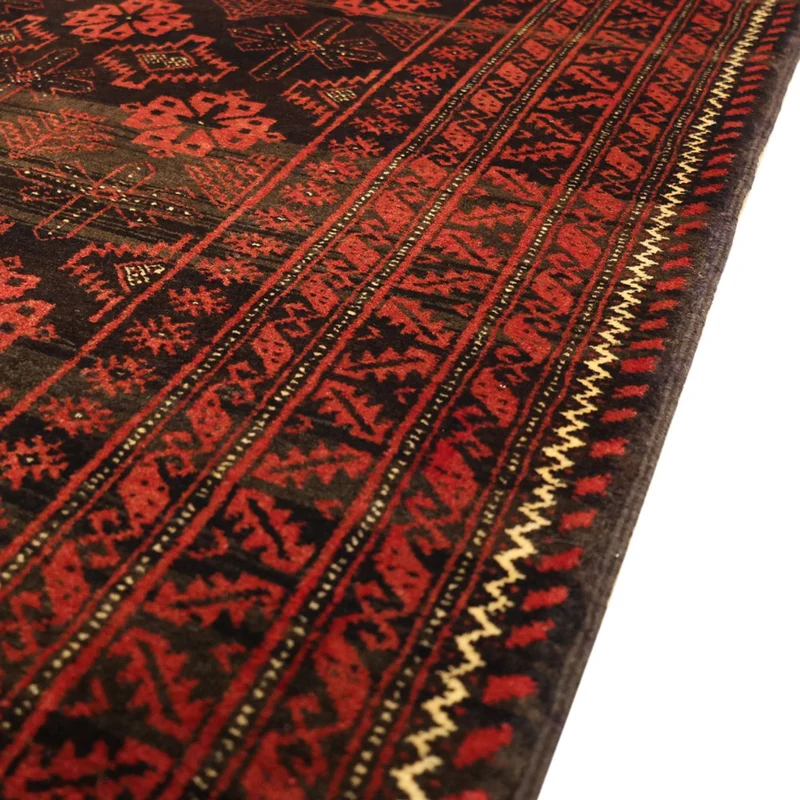 Belutsch Teppich 102x196cm - Orientteppich - mehrfarbig