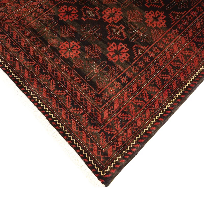 Belutsch Teppich 102x196cm - Orientteppich - mehrfarbig