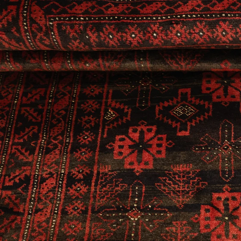 Belutsch Teppich 102x196cm - Orientteppich - mehrfarbig