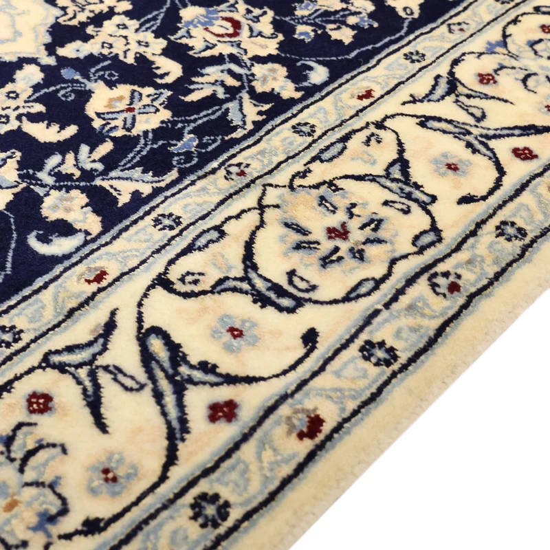 Nain - 9La Teppich 106x157cm - Perserteppich - dunkelblau