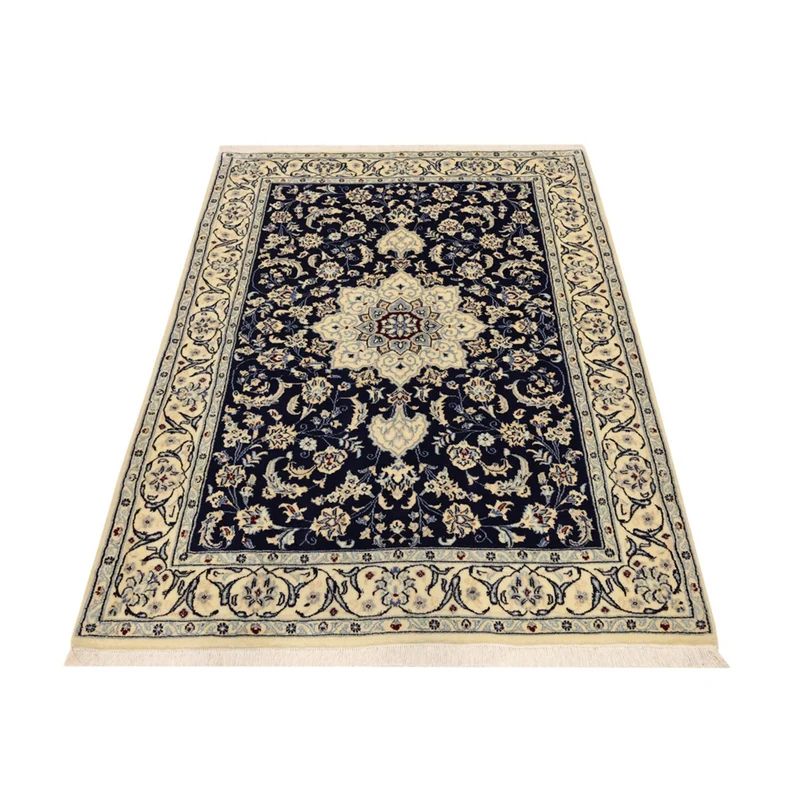 Nain - 9La Teppich 106x157cm - Perserteppich - dunkelblau