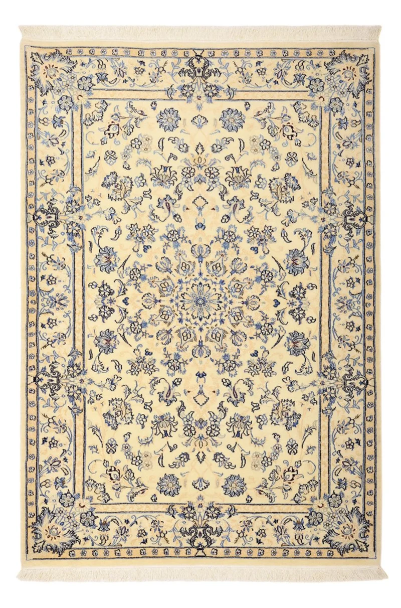 Nain - 9La Teppich 105x156cm - Perserteppich - beige
