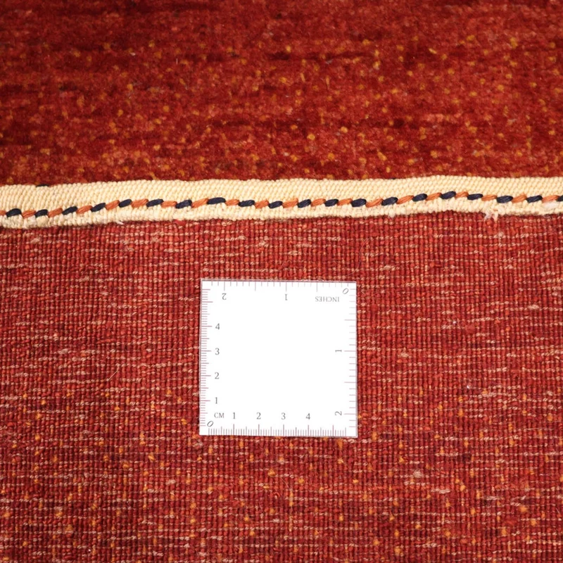 Kaschkuli Teppich 101x112cm - Perserteppich - dunkelrot