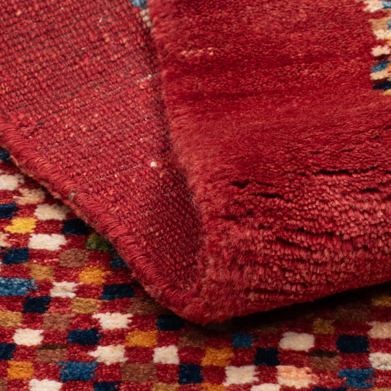 Gabbeh Teppich - Loribaft Perser - 72 x 135 cm - mehrfarbig