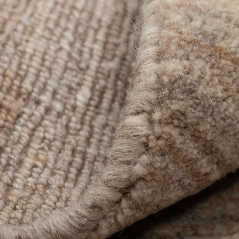 Gabbeh Persisch Teppich 76x102cm - Perserteppich Wollteppich - natur