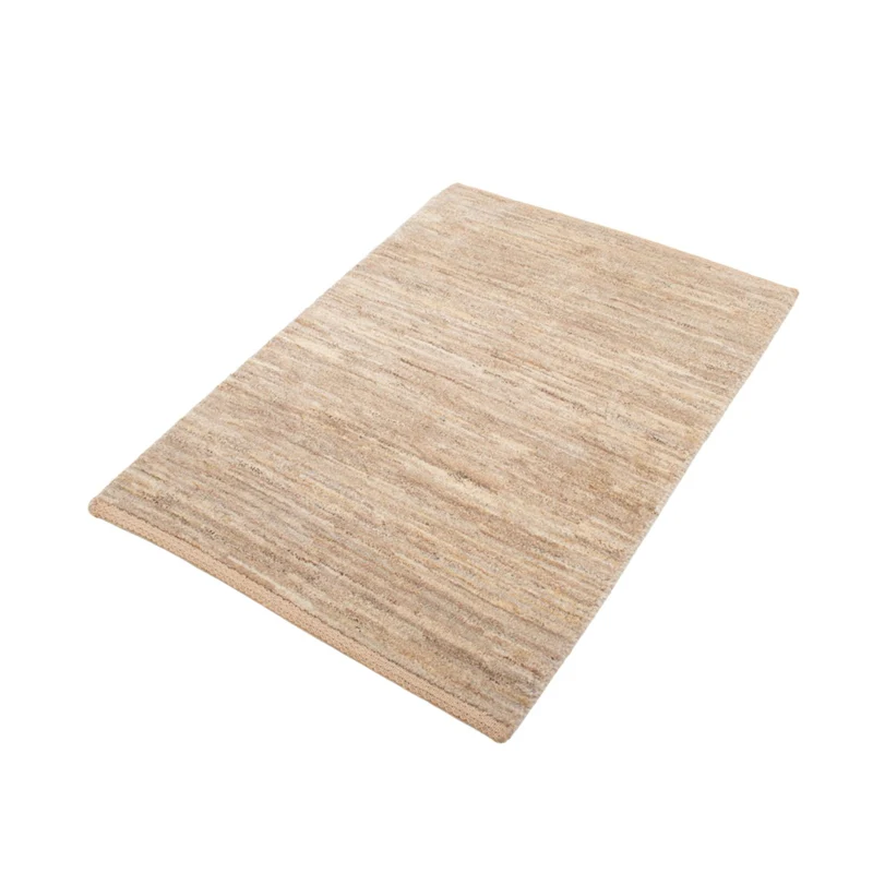 Gabbeh Persisch Teppich 76x102cm - Perserteppich Wollteppich - natur