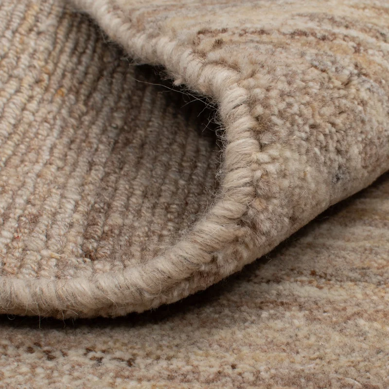Gabbeh Persisch Teppich 77x97cm - Perserteppich Wollteppich - natur