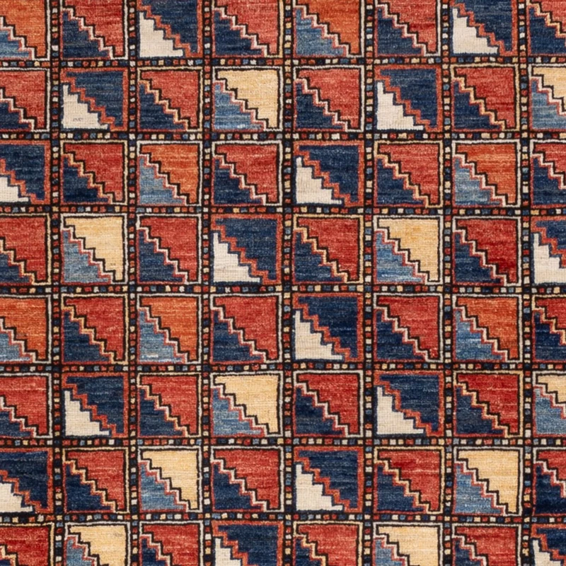 Afghan Teppich 176x215cm - Orientteppich - mehrfarbig