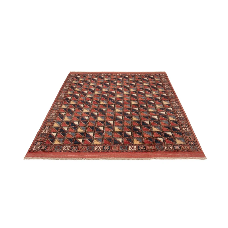 Afghan Teppich 176x215cm - Orientteppich - mehrfarbig