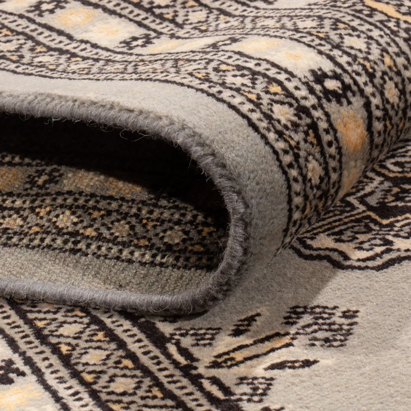 Buchara Teppich 207x310cm - Orientteppich - lichtblau