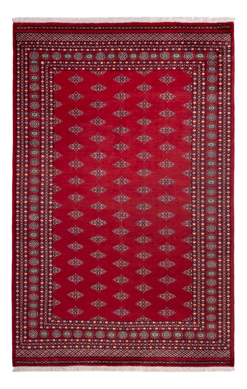 Buchara Teppich 204x317cm - Orientteppich - rot