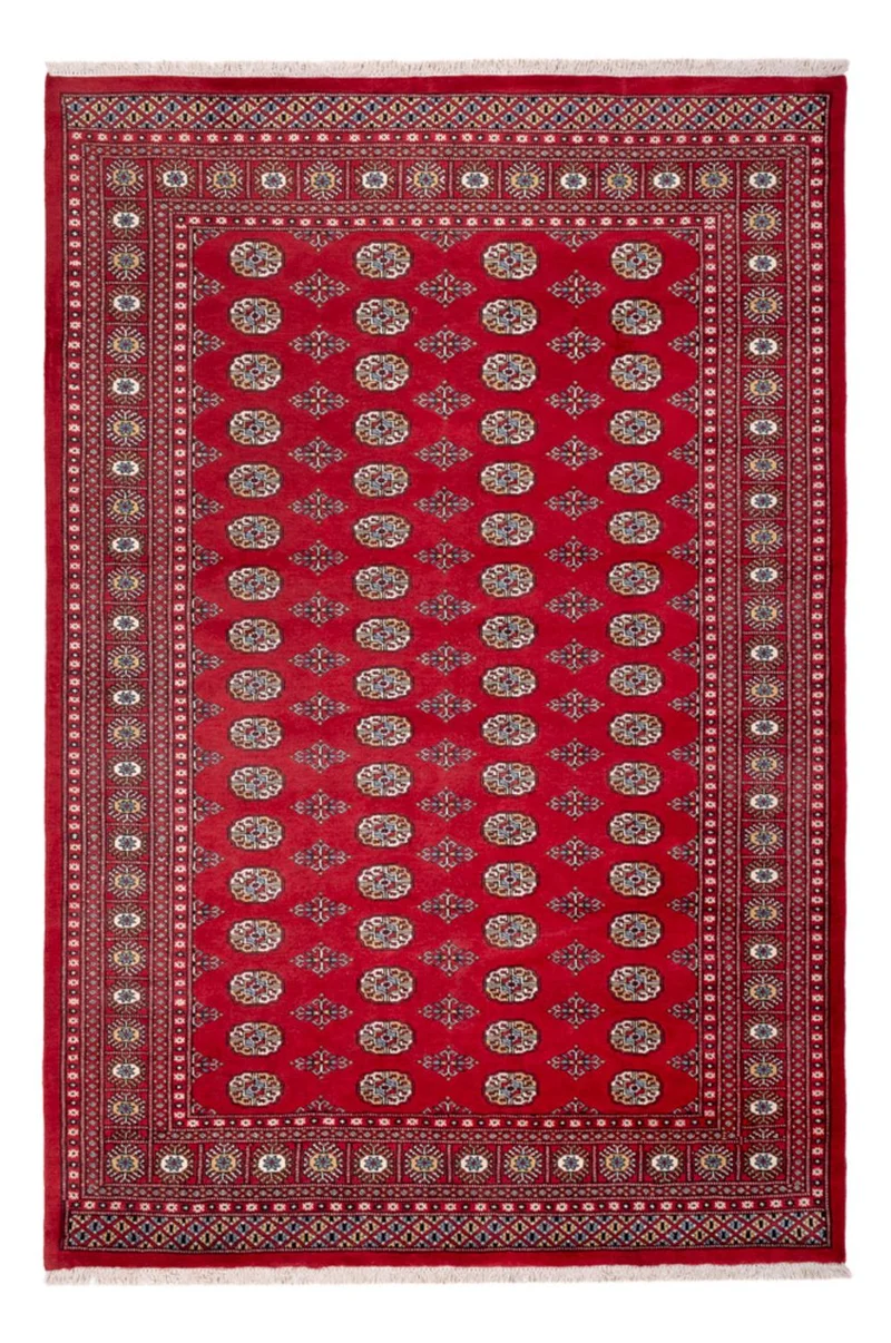 Buchara Teppich 207x313cm - Orientteppich - rot