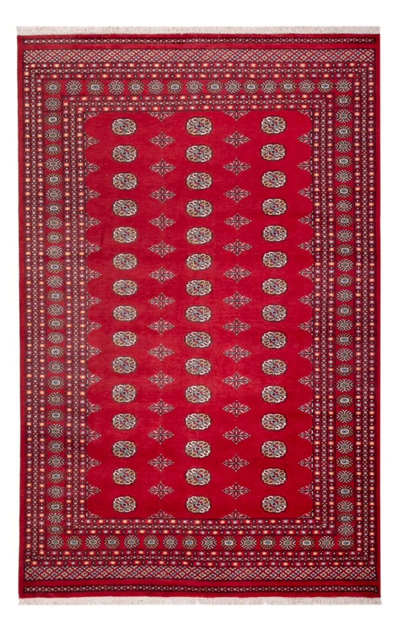 Buchara Teppich 203x316cm - Orientteppich - rot