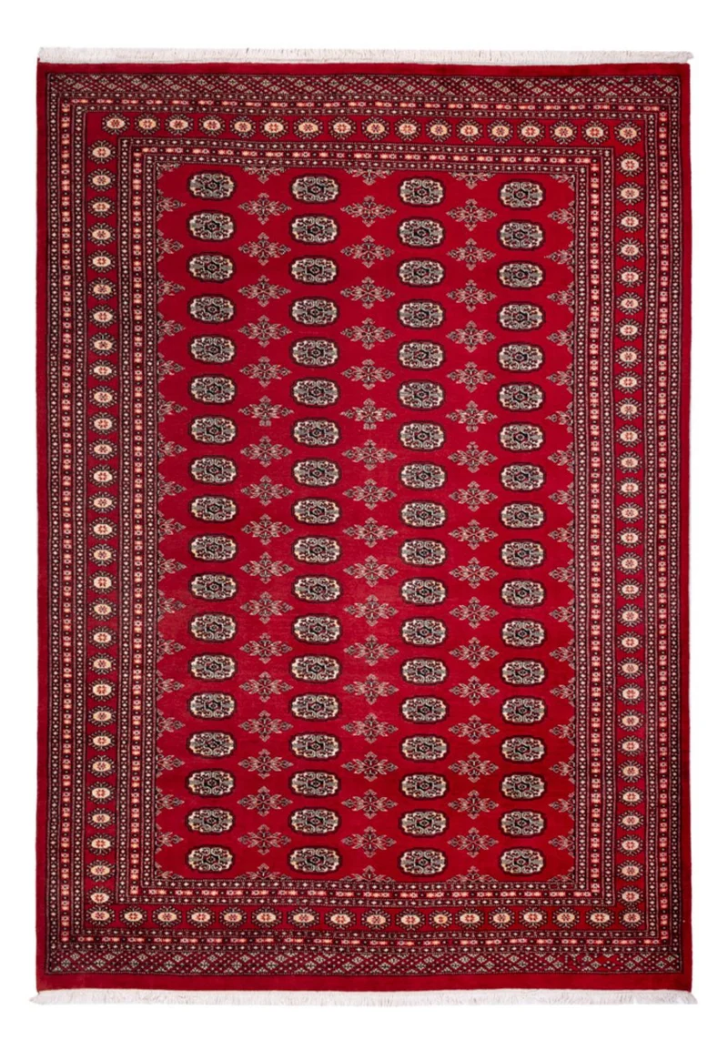 Buchara Teppich 213x297cm - Orientteppich - rot
