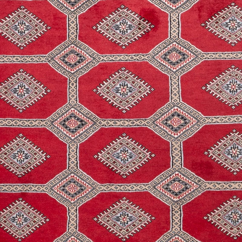 Buchara Teppich 220x287cm - Orientteppich - rot