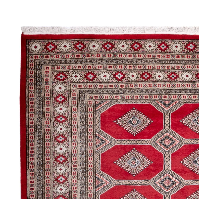 Buchara Teppich 220x287cm - Orientteppich - rot