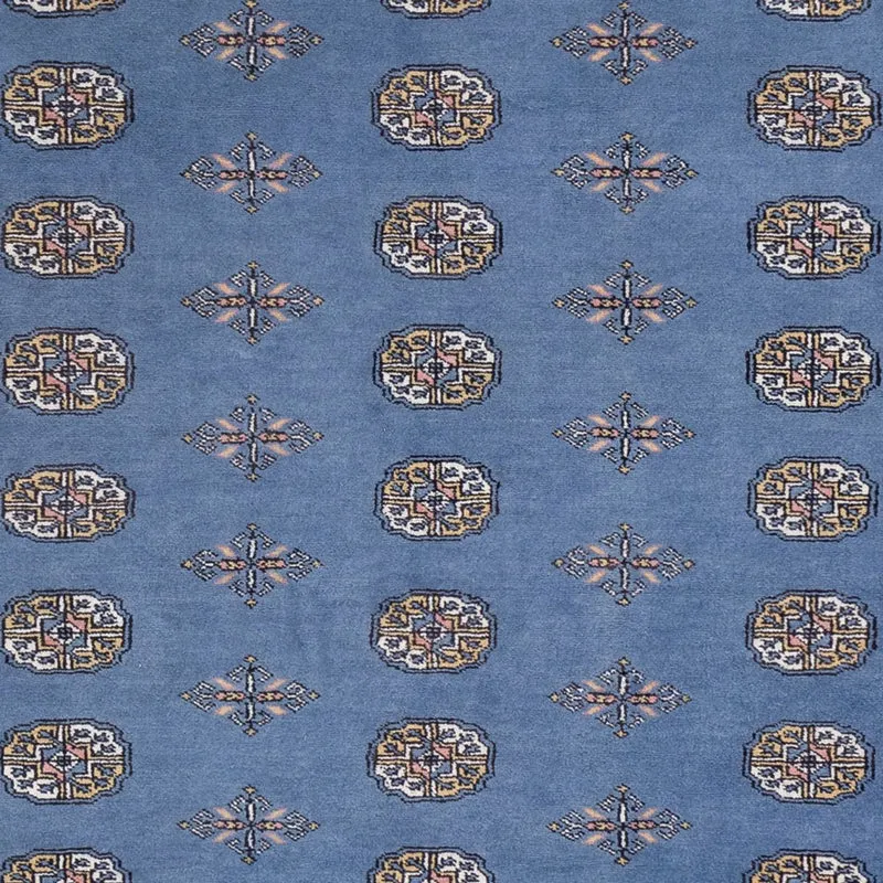 Afghan Teppich - Buchara - 206 x 308 cm - blau