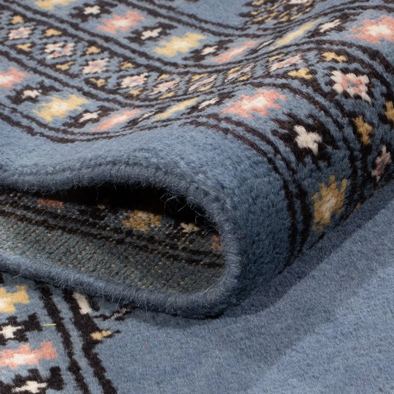 Afghan Teppich - Buchara - 206 x 308 cm - blau