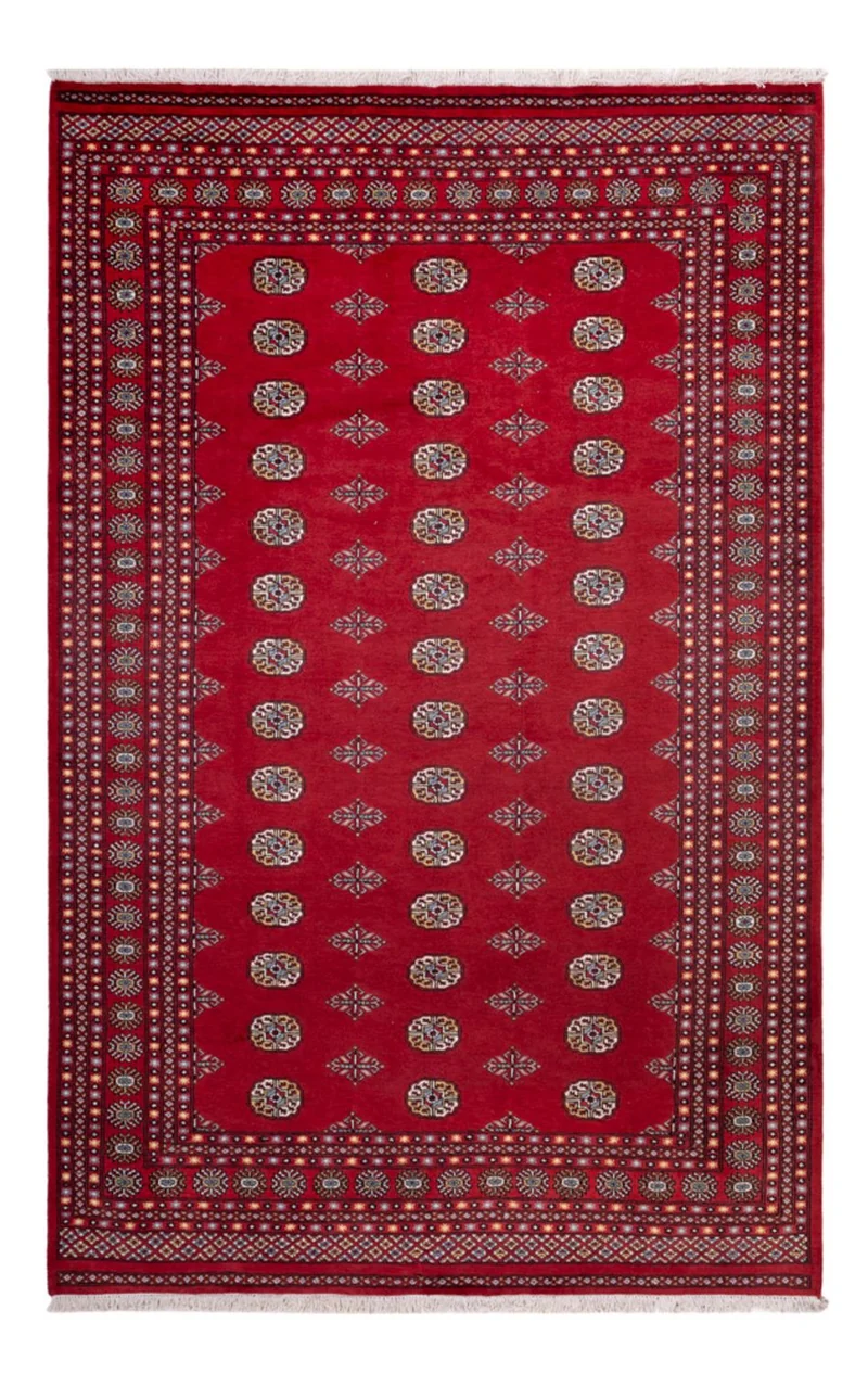 Buchara Teppich 202x314cm - Orientteppich - rot