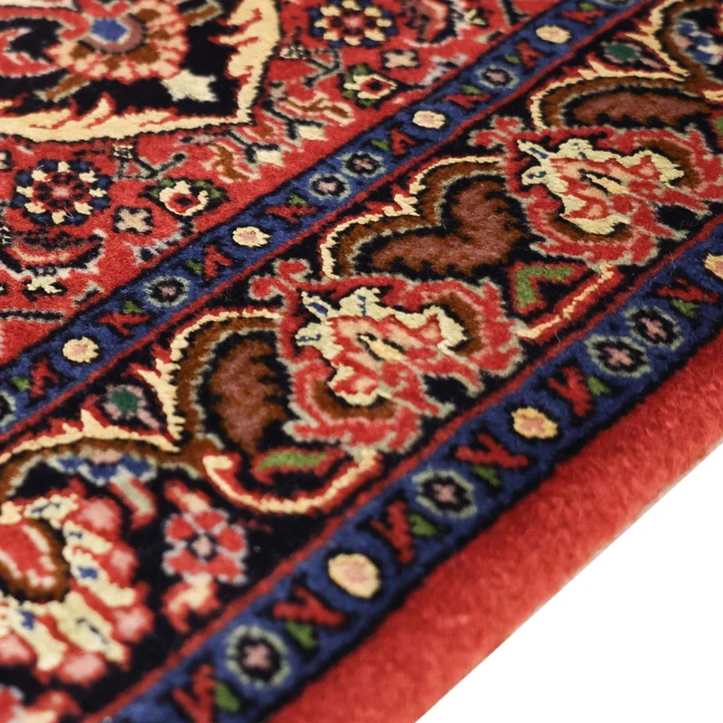 Bidjar Teppich 71x136cm - Perserteppich - dunkelrot