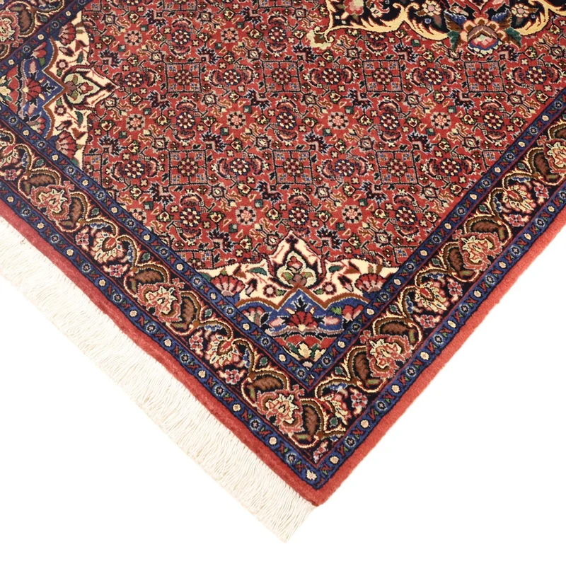 Bidjar Teppich 71x136cm - Perserteppich - dunkelrot