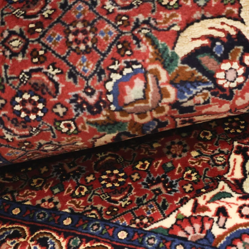 Bidjar Teppich 71x136cm - Perserteppich - dunkelrot